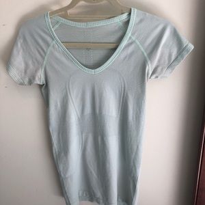 Mint V-Neck Speedy Top
